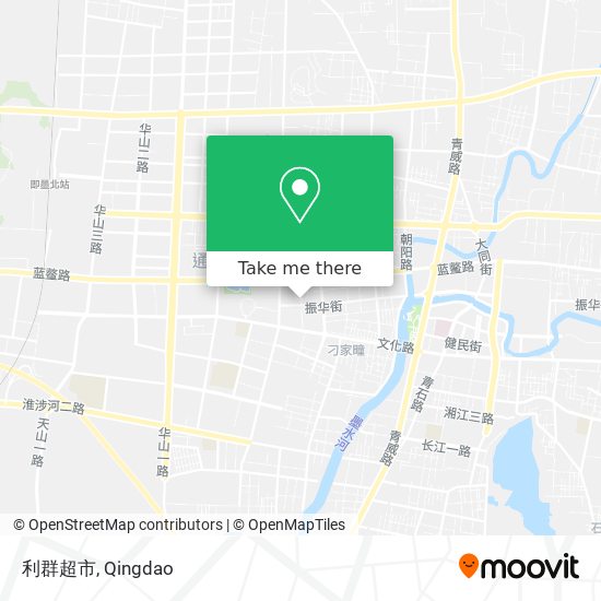 利群超市 map