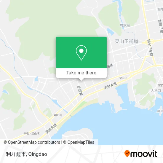 利群超市 map