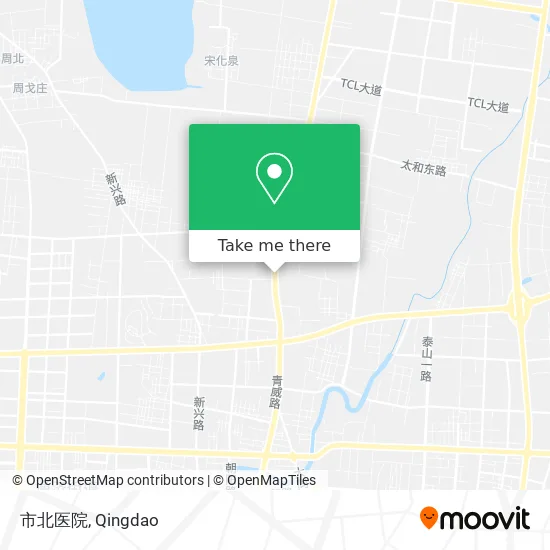 市北医院 map