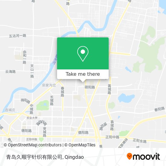 青岛久顺宇针织有限公司 map