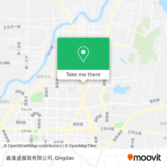 鑫蓬盛服装有限公司 map