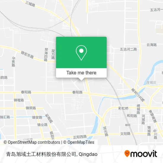 青岛旭域土工材料股份有限公司 map