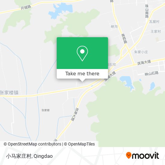 小马家庄村 map