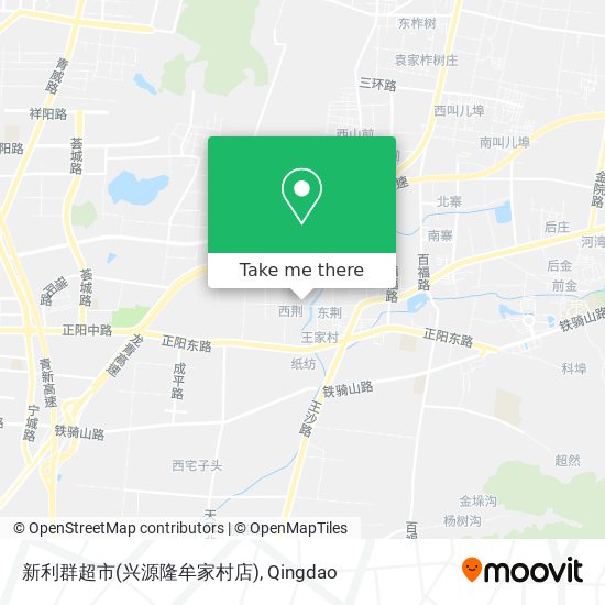 新利群超市(兴源隆牟家村店) map