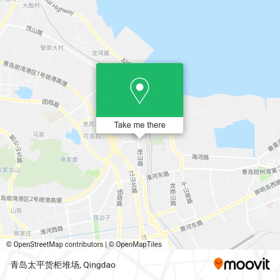 青岛太平货柜堆场 map