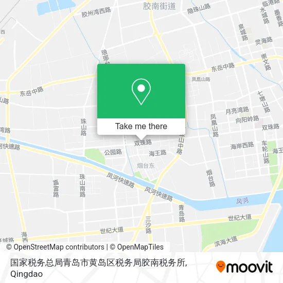 国家税务总局青岛市黄岛区税务局胶南税务所 map