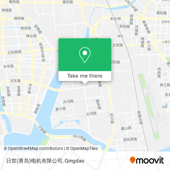 日世(青岛)电机有限公司 map