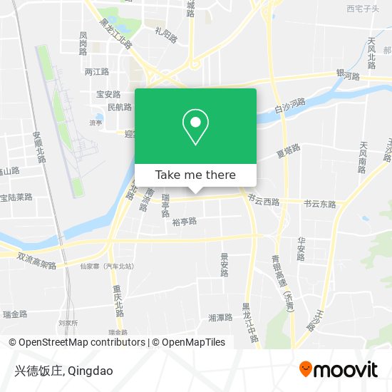 兴德饭庄 map