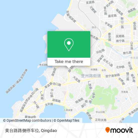 黄台路路侧停车位 map