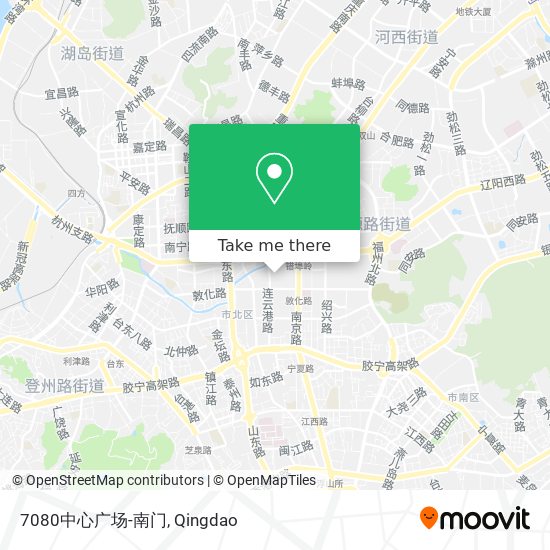 7080中心广场-南门 map