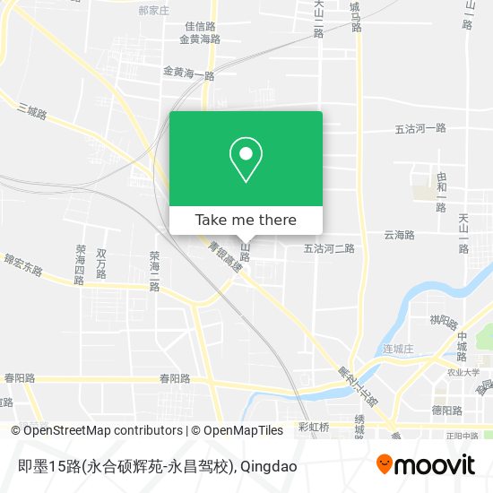 即墨15路(永合硕辉苑-永昌驾校) map