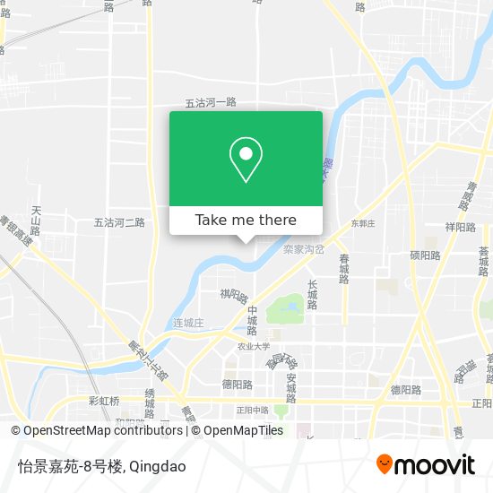 怡景嘉苑-8号楼 map