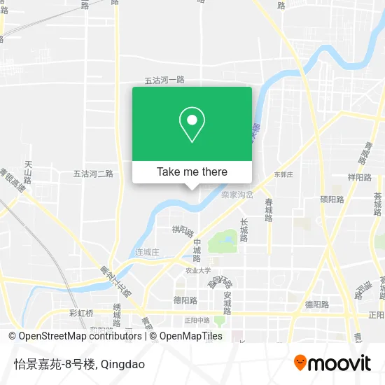 怡景嘉苑-8号楼 map