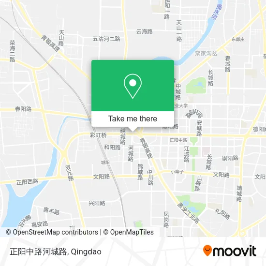 正阳中路河城路 map