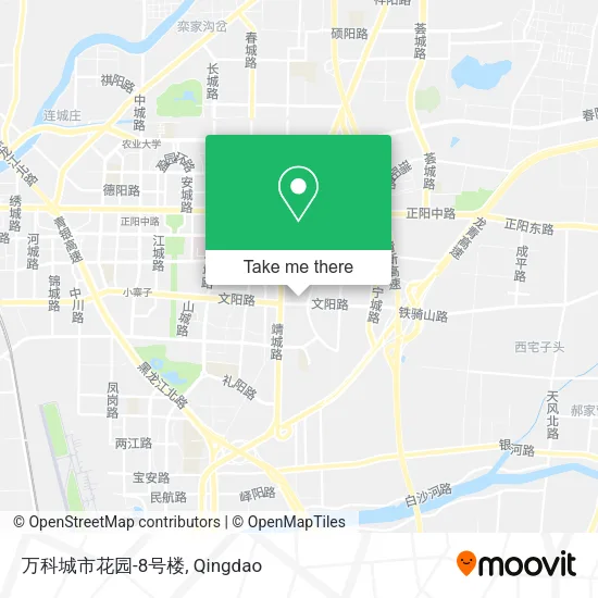 万科城市花园-8号楼 map