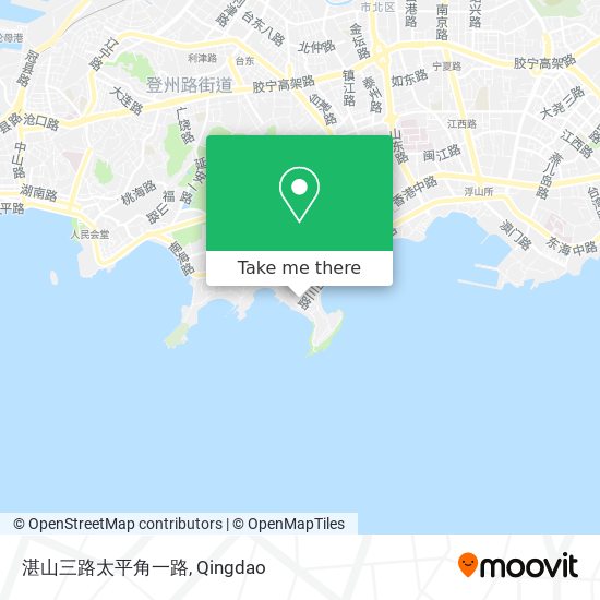 湛山三路太平角一路 map