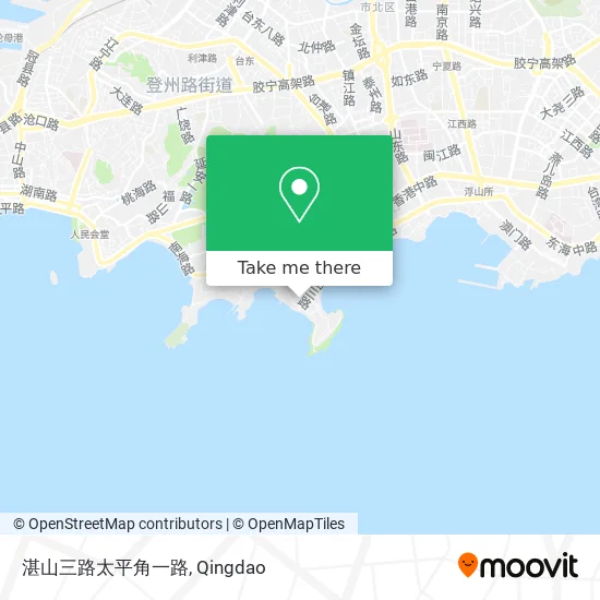 湛山三路太平角一路 map