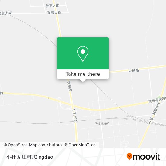 小杜戈庄村 map