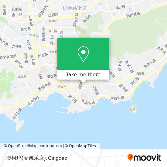 澳柯玛(麦凯乐店) map