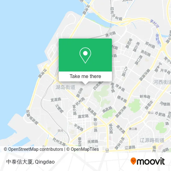 中泰信大厦 map