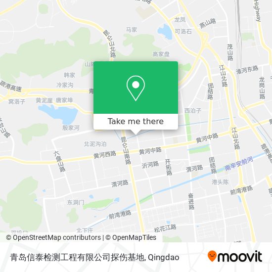 青岛信泰检测工程有限公司探伤基地 map