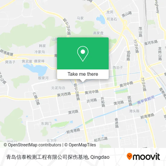青岛信泰检测工程有限公司探伤基地 map