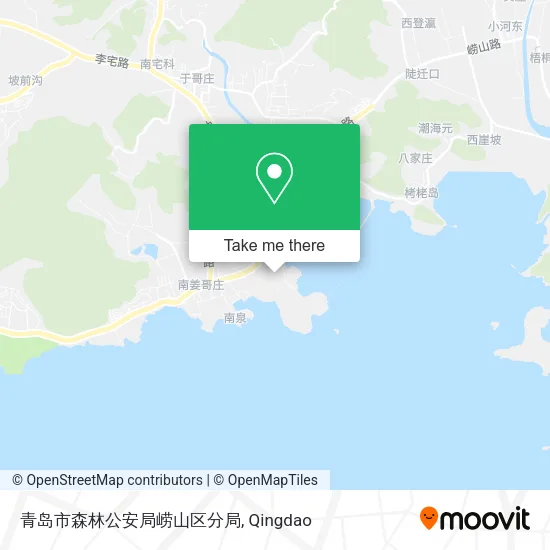 青岛市森林公安局崂山区分局 map
