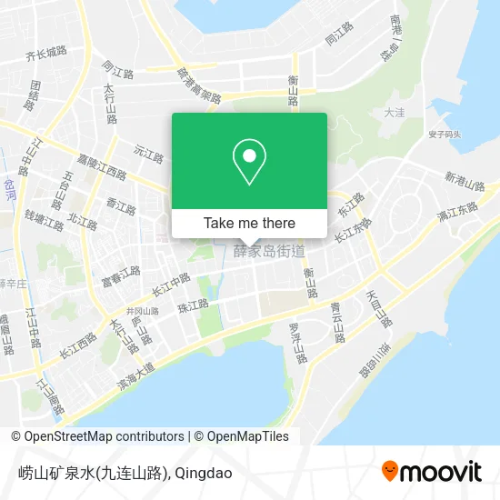 崂山矿泉水(九连山路) map