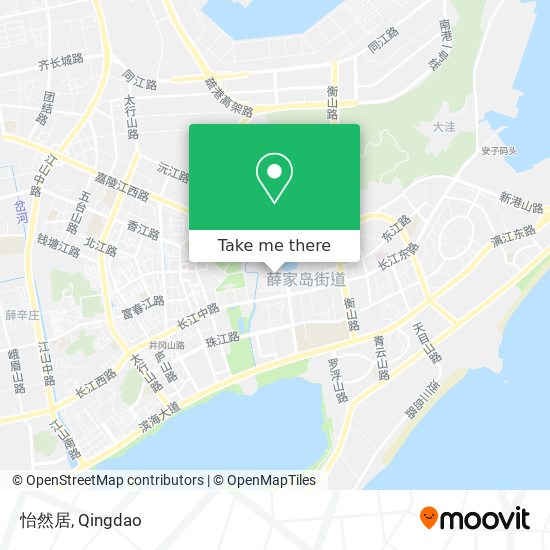 怡然居 map