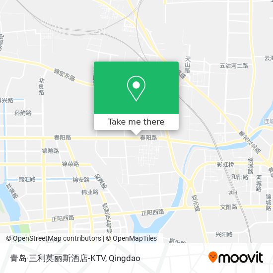 青岛·三利莫丽斯酒店-KTV map