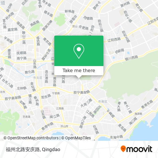 福州北路安庆路 map
