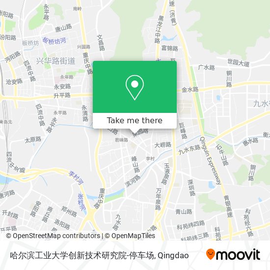 哈尔滨工业大学创新技术研究院-停车场 map