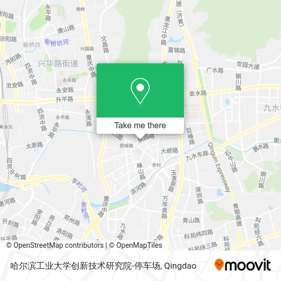 哈尔滨工业大学创新技术研究院-停车场 map