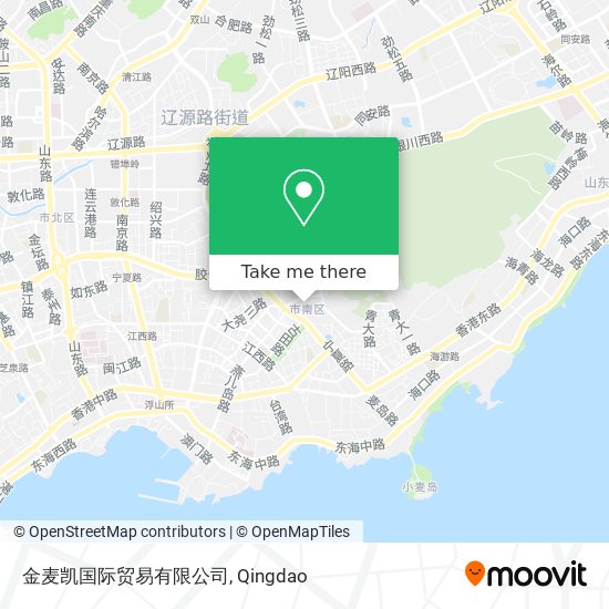 金麦凯国际贸易有限公司 map