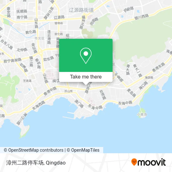漳州二路停车场 map
