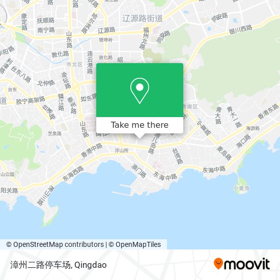 漳州二路停车场 map