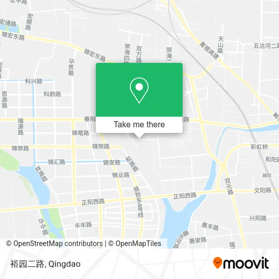 裕园二路 map