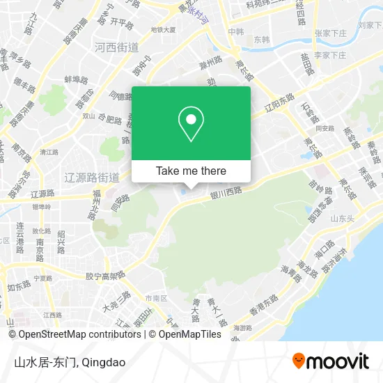 山水居-东门 map