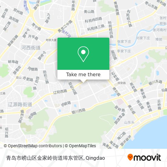 青岛市崂山区金家岭街道埠东管区 map