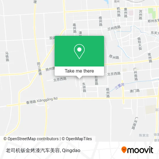老司机钣金烤漆汽车美容 map