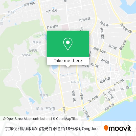 京东便利店(峨眉山路光谷创意街18号楼) map