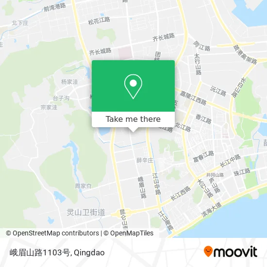峨眉山路1103号 map