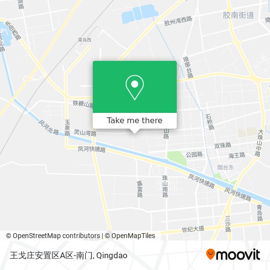 王戈庄安置区A区-南门 map
