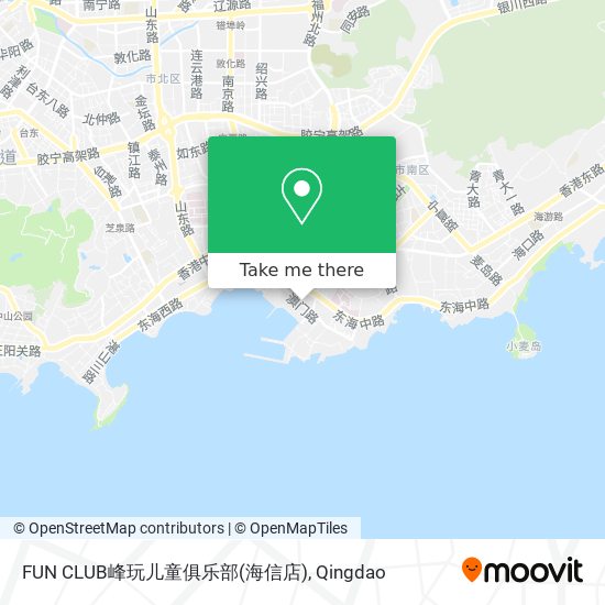 FUN CLUB峰玩儿童俱乐部(海信店) map