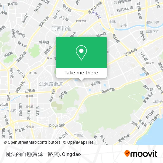 魔法的面包(富源一路店) map