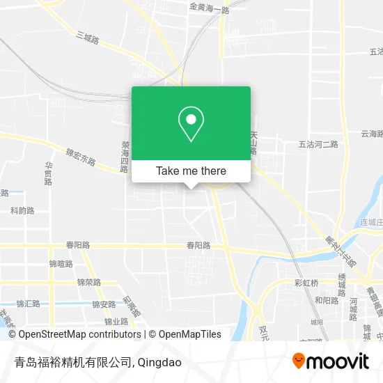 青岛福裕精机有限公司 map
