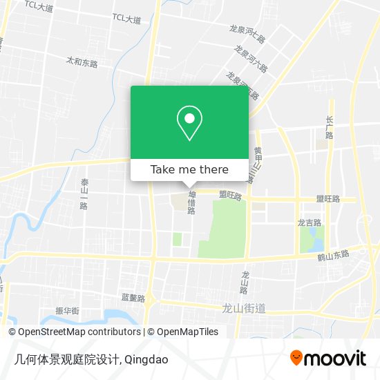 几何体景观庭院设计 map