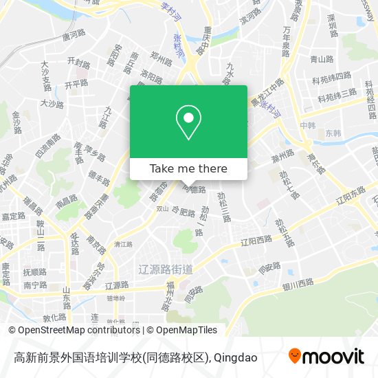 高新前景外国语培训学校(同德路校区) map