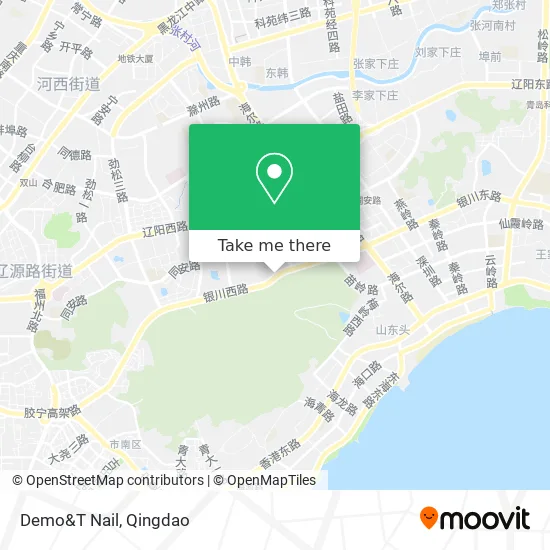 Demo&T Nail map