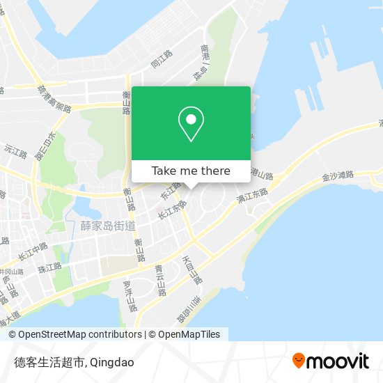 德客生活超市 map